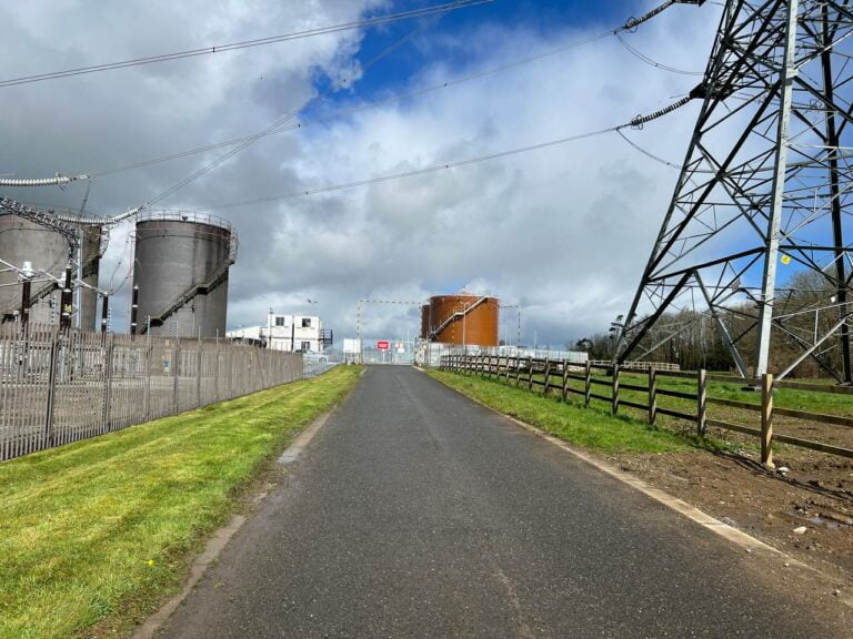 Battery power storage sites
